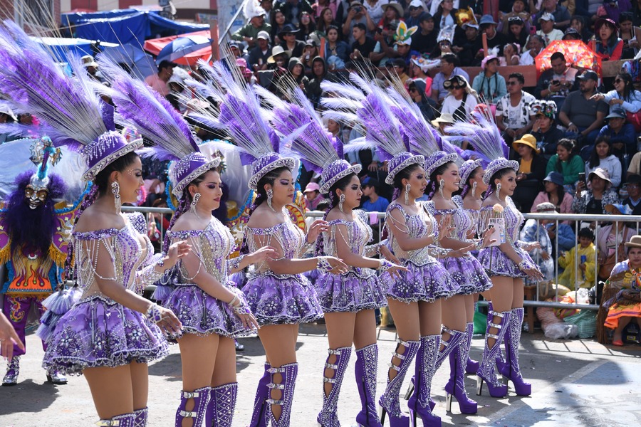 Carnaval de Oruro generó Bs 280 millones, Bs 20 millones menos de los previsto por efecto del bloqueo evista