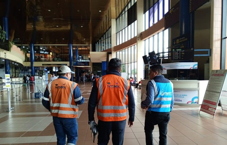 ATT inspecciona el aeropuerto Jorge Wilstermann y evidencia que cumple con estándares de calidad 