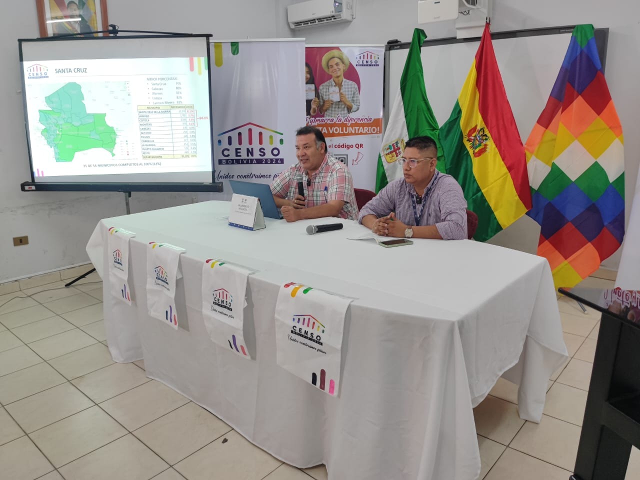 Santa Cruz recluta al 87% de agentes censales requeridos, INE convoca a la población a registrarse