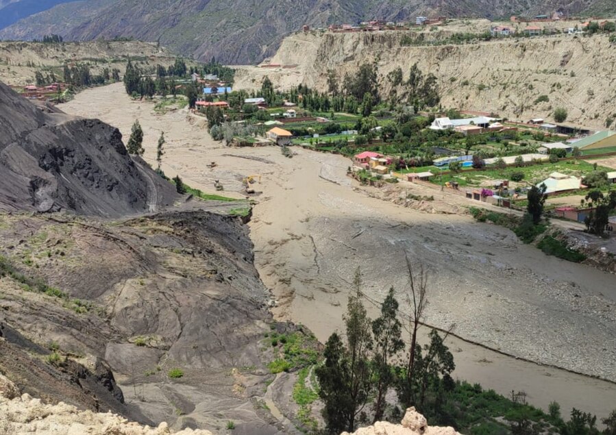 Senamhi emite alerta Roja por inminentes desbordes en la cuenca del río La Paz 