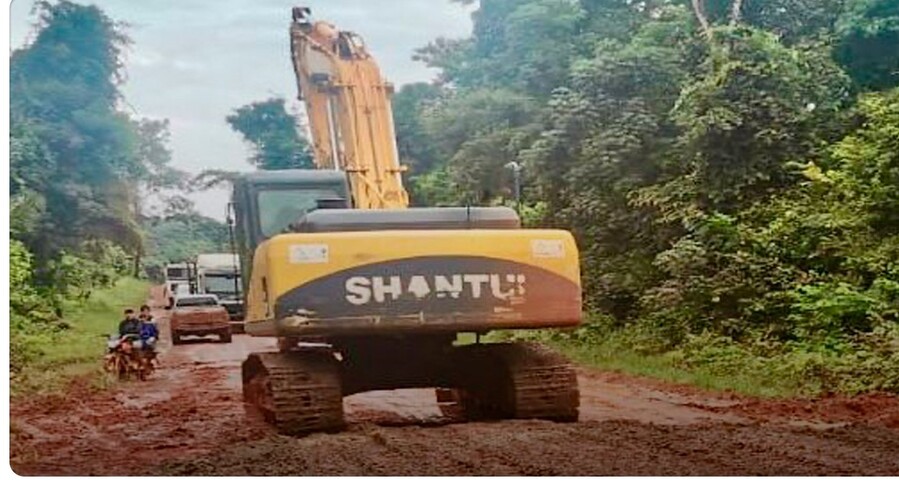 ABC reporta afectación en la transitabilidad en dos rutas de Pando por las intensas lluvias