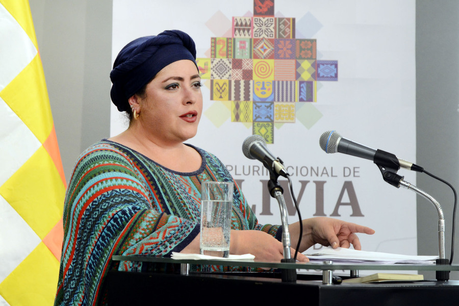 Ministra Prada denuncia que legisladores bloquean créditos por “ambiciones y angurria de poder”