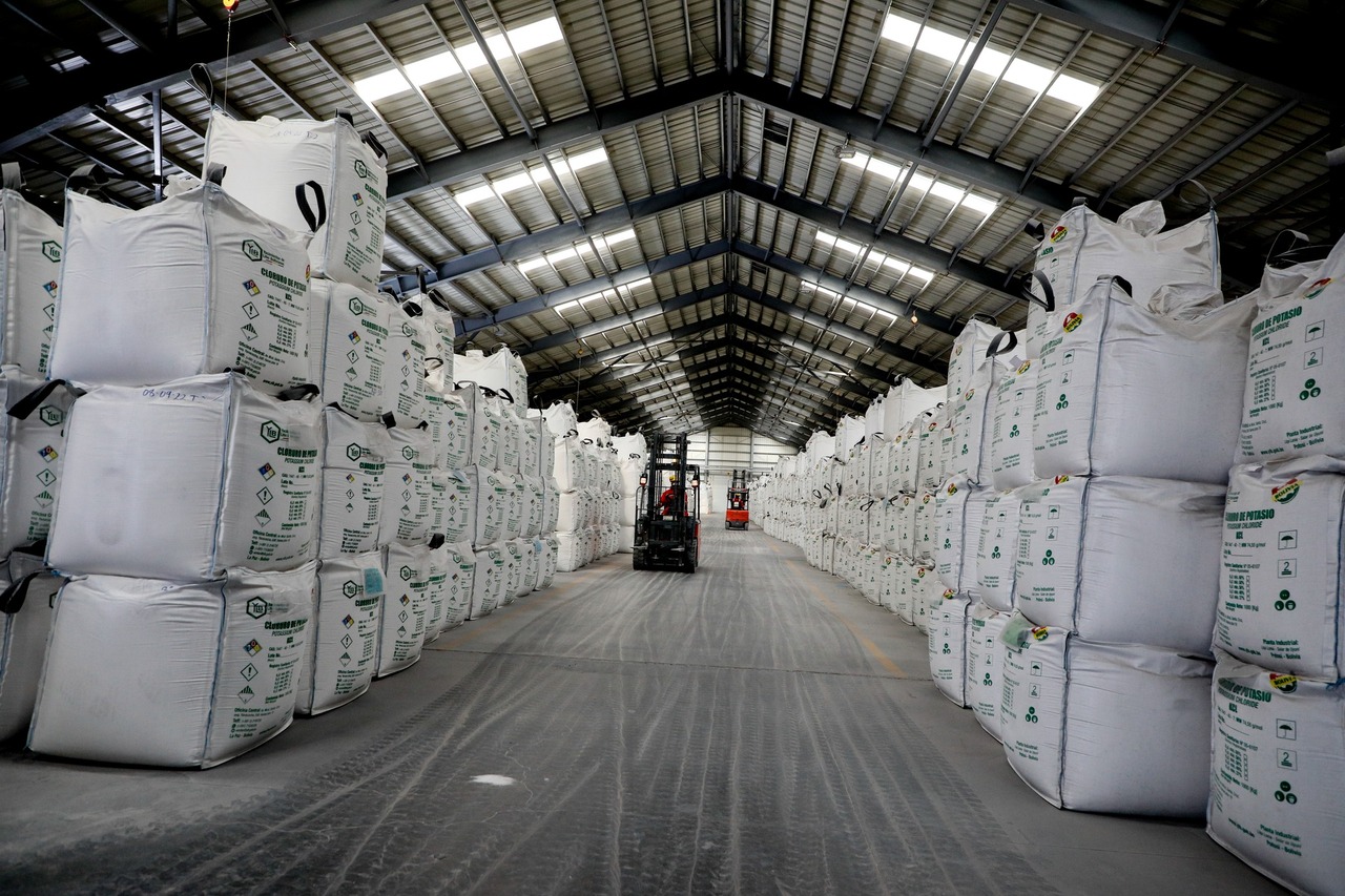 Producción de potasio de YLB sube a 85.046 toneladas y tiene alta demanda del agro brasileño, chileno y boliviano 
