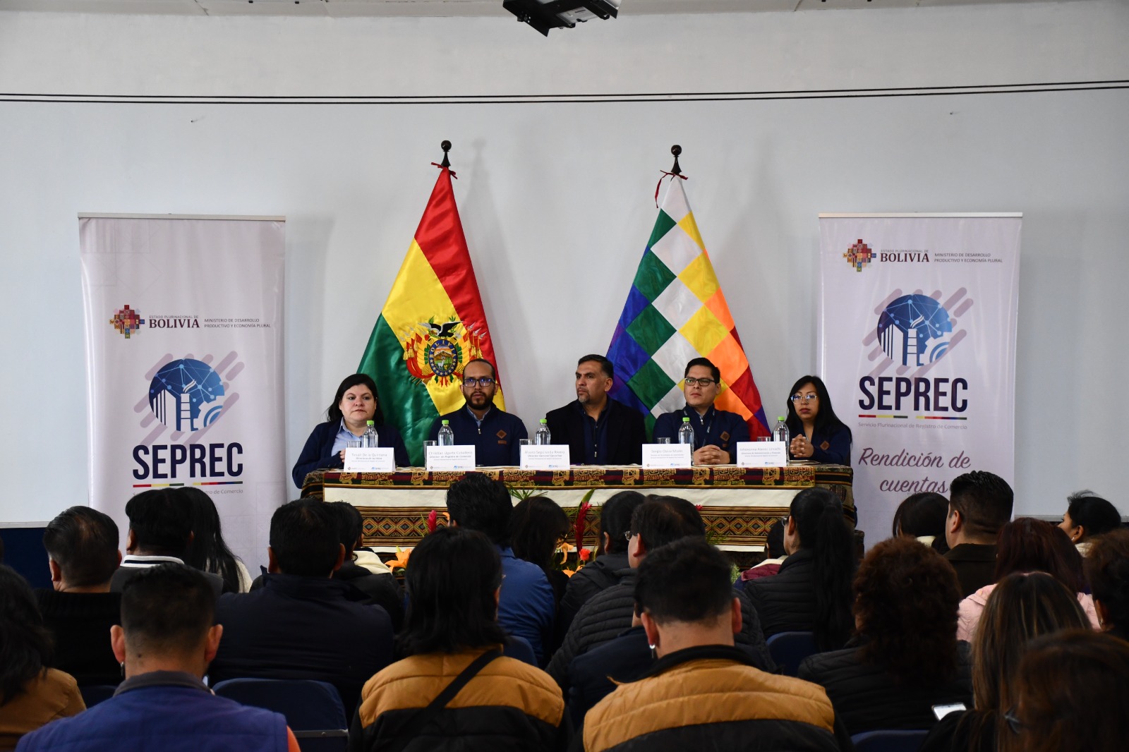 Seprec recauda más de Bs 56 millones en trámites de registro de comercio en 2023