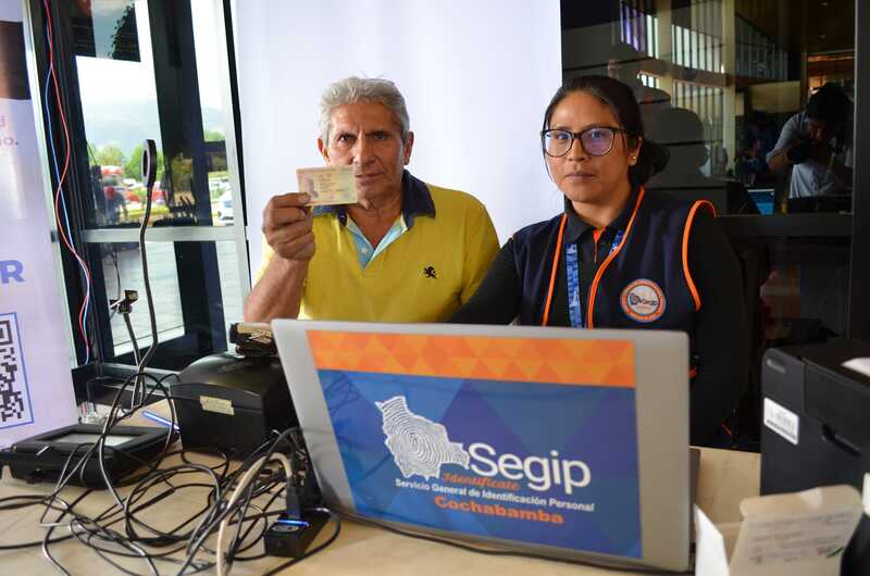 Segip desplaza brigadas móviles para que Cochabamba sea declarada libre de indocumentados hasta septiembre 