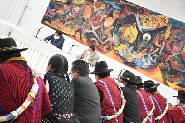 Arce convoca a la Federación Tupac Katari de La Paz a retomar el diálogo el 17 de julio 