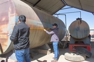 Secuestran 12.000 litros de diésel de una empresa privada de asfaltado en El Alto