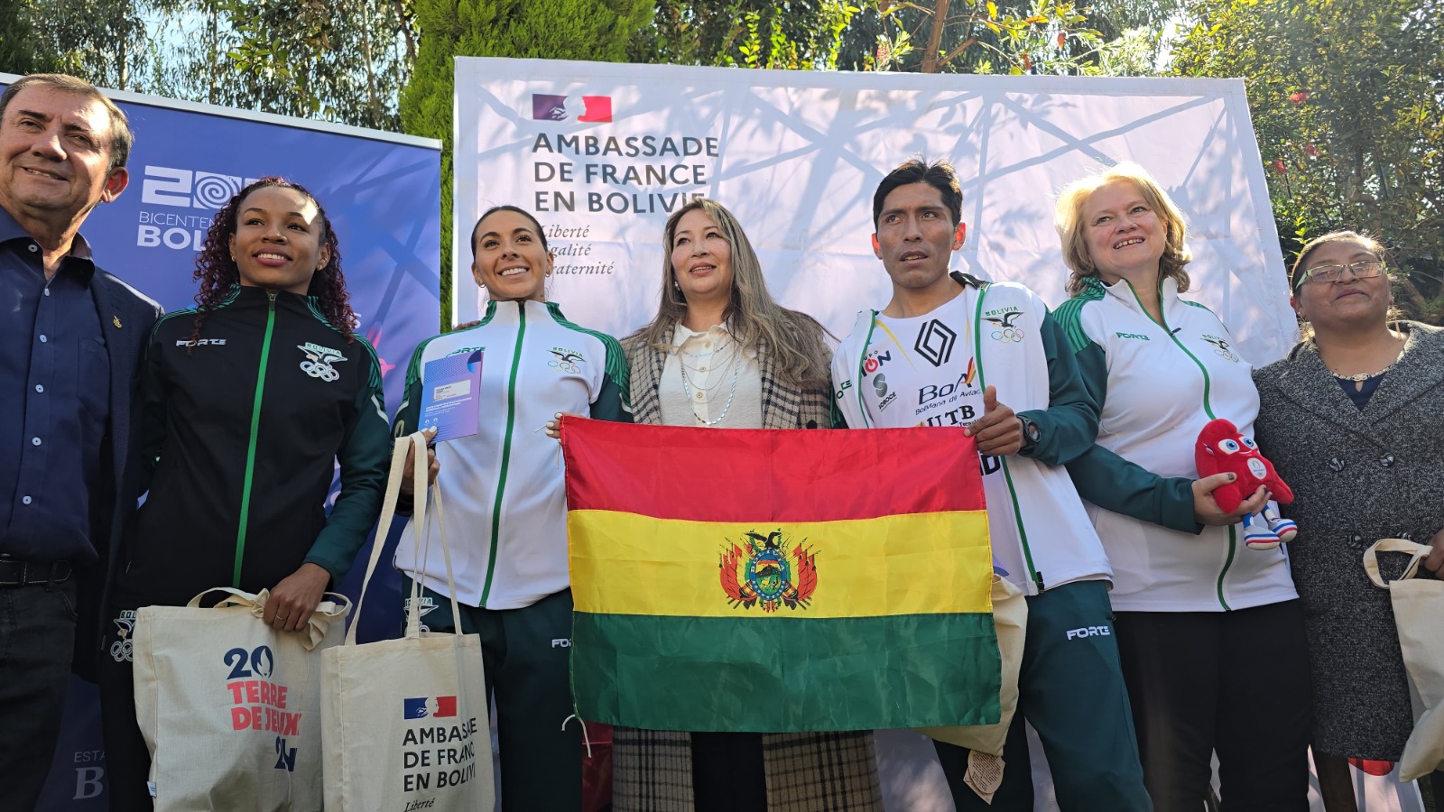 Ribera, Torrez, Garibay y Núñez representarán a Bolivia en los Juegos Olímpicos de París