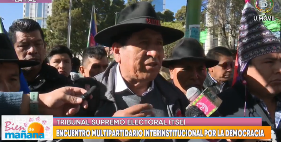 Pacto de Unidad planteará al TSE que reconozca legalidad de Grover García como presidente del MAS - IPSP