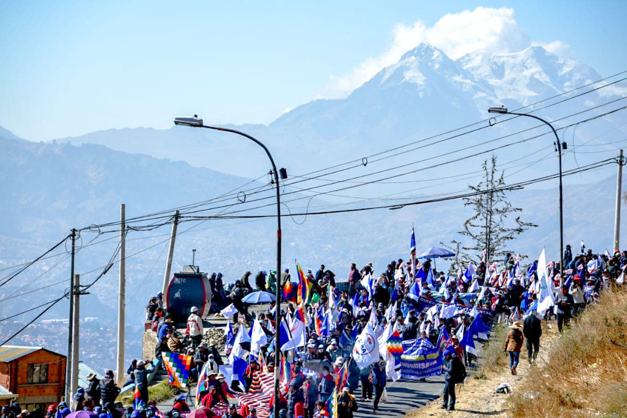 Prada afirma que el pueblo unido seguirá profundizando la democracia
