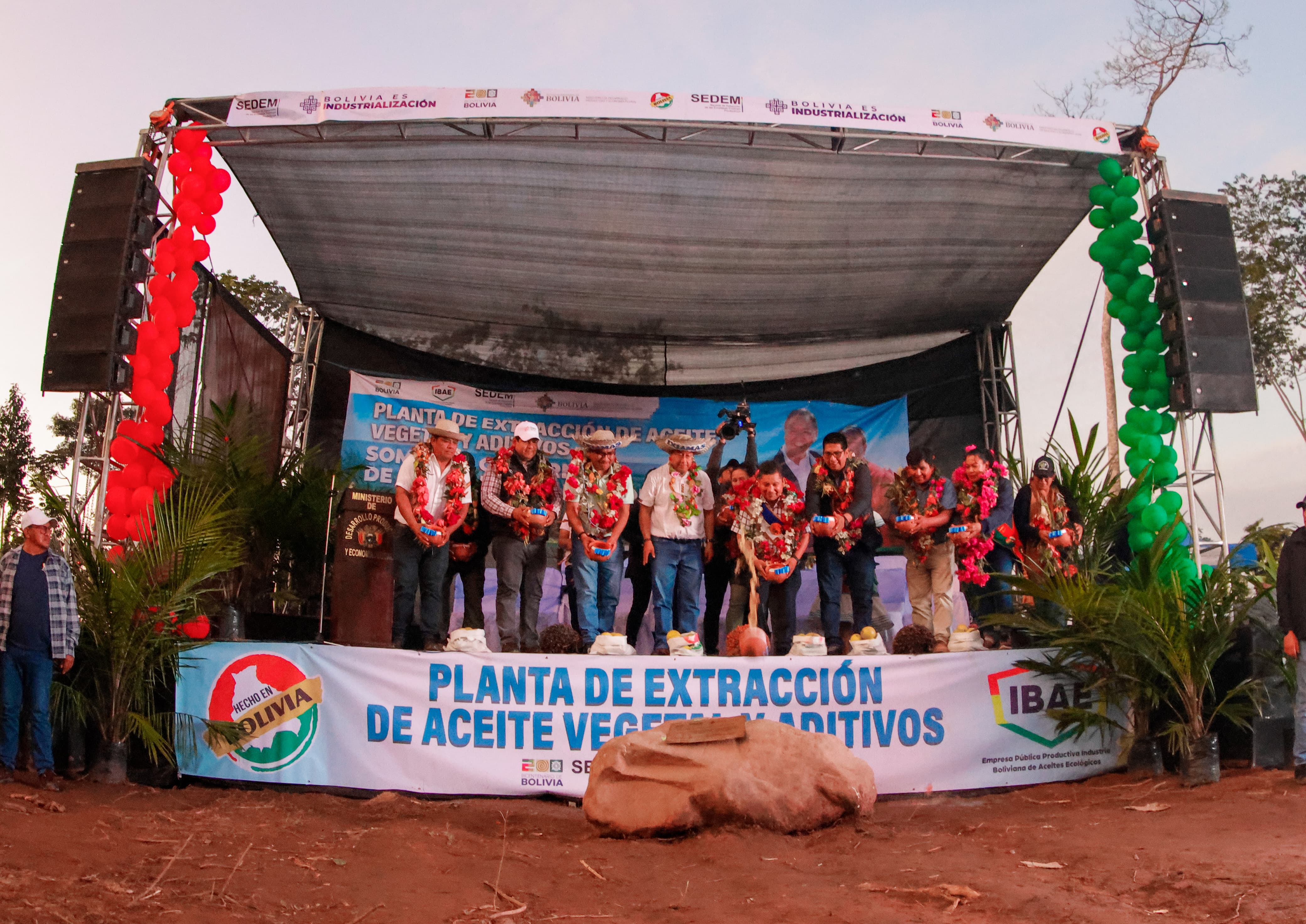 Inicia la construcción de la Planta de Extracción de Aceite Vegetal y Aditivos en Ixiamas con Bs 164 millones de inversión 