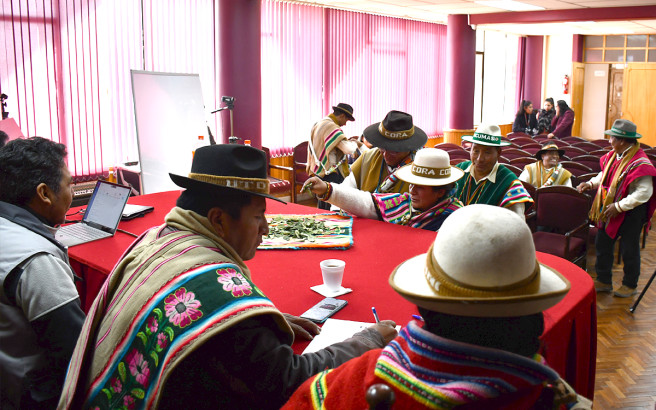 Autonomía indígena de Salinas renovará a sus autoridades del Qulqi Apnaqiri