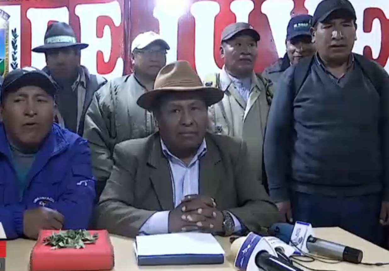 Fejuve y dirigencia del MAS rechazan presencia de Evo Morales en El Alto y lo responsabilizan de darse conflictos