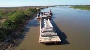 En Puerto Busch se realiza con éxito prueba piloto de exportación de 3.000 toneladas de yeso