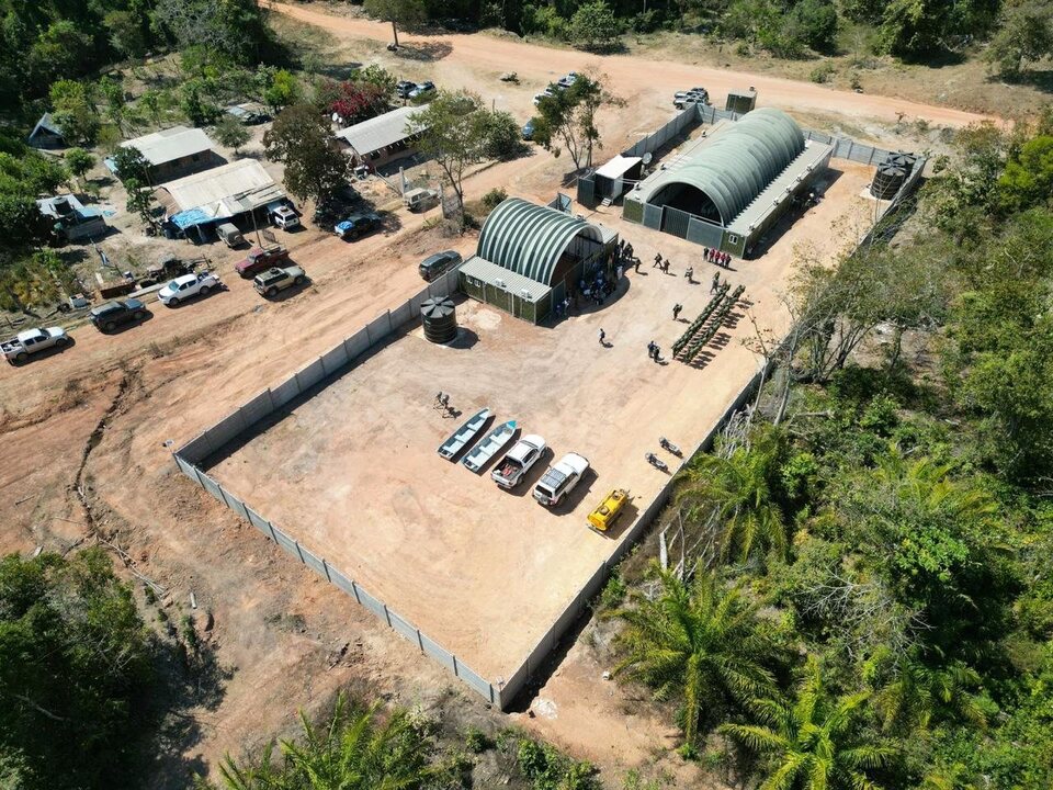 Instalan una base móvil antidrogas de Bs 3,3 millones en el parque Noel Kempff Mercado