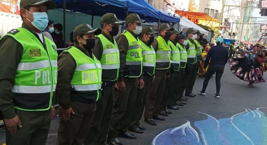 Más de 1.520 efectivos policiales reforzarán la seguridad en la Entrada Folklórica Universitaria