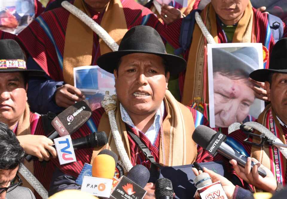 Federación Túpac Katari desmiente “golpe sindical” y agresiones a exdirigente Mamani