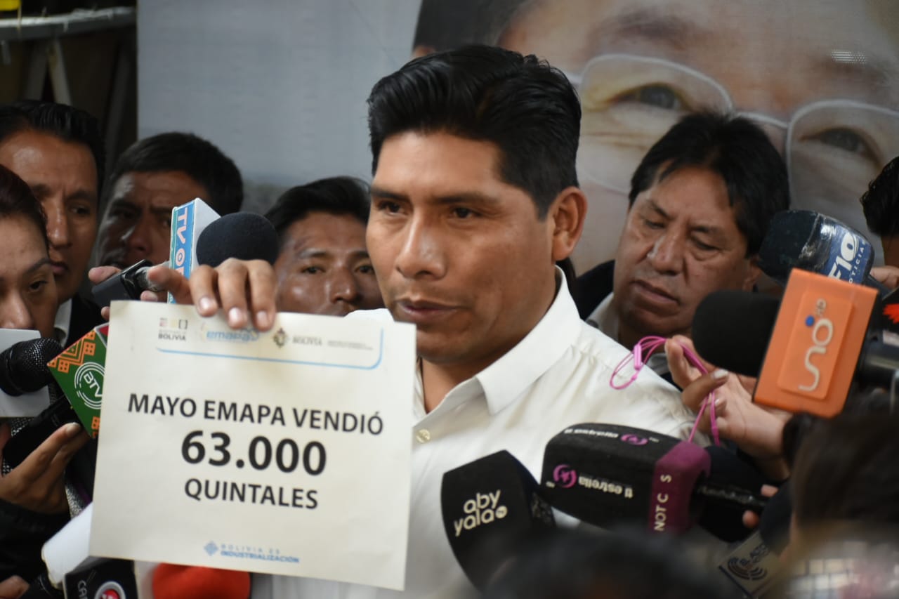 Emapa reitera que garantiza 43.180 toneladas de arroz y pide a alcaldías controles a tiendas de abarrotes