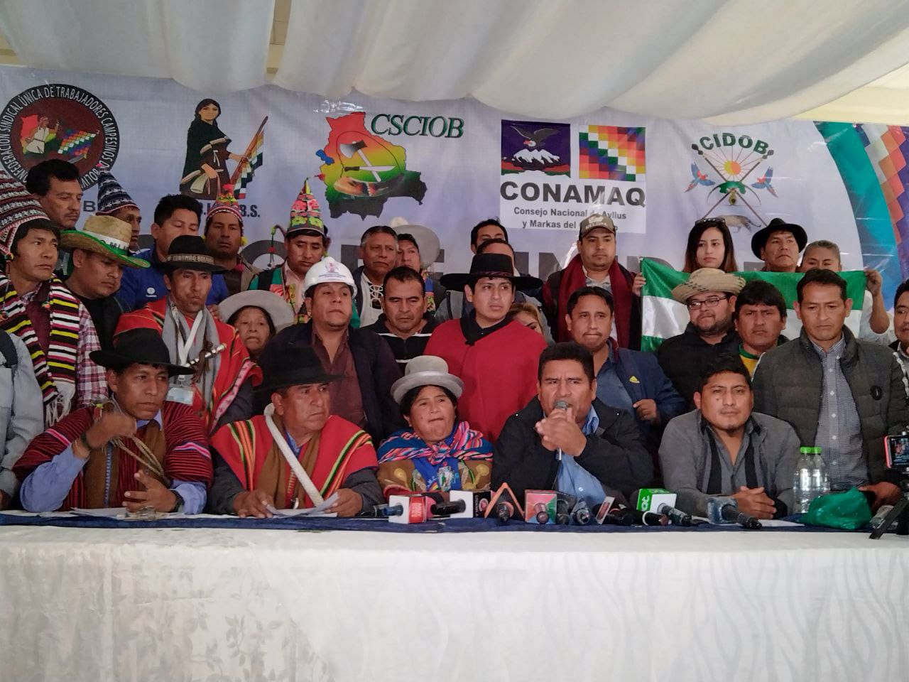 Pacto de Unidad y COB acusan a Morales y Rodríguez de “cruzar ríos de sangre” y deshonrar a los mártires de 2019, alistas desagravio