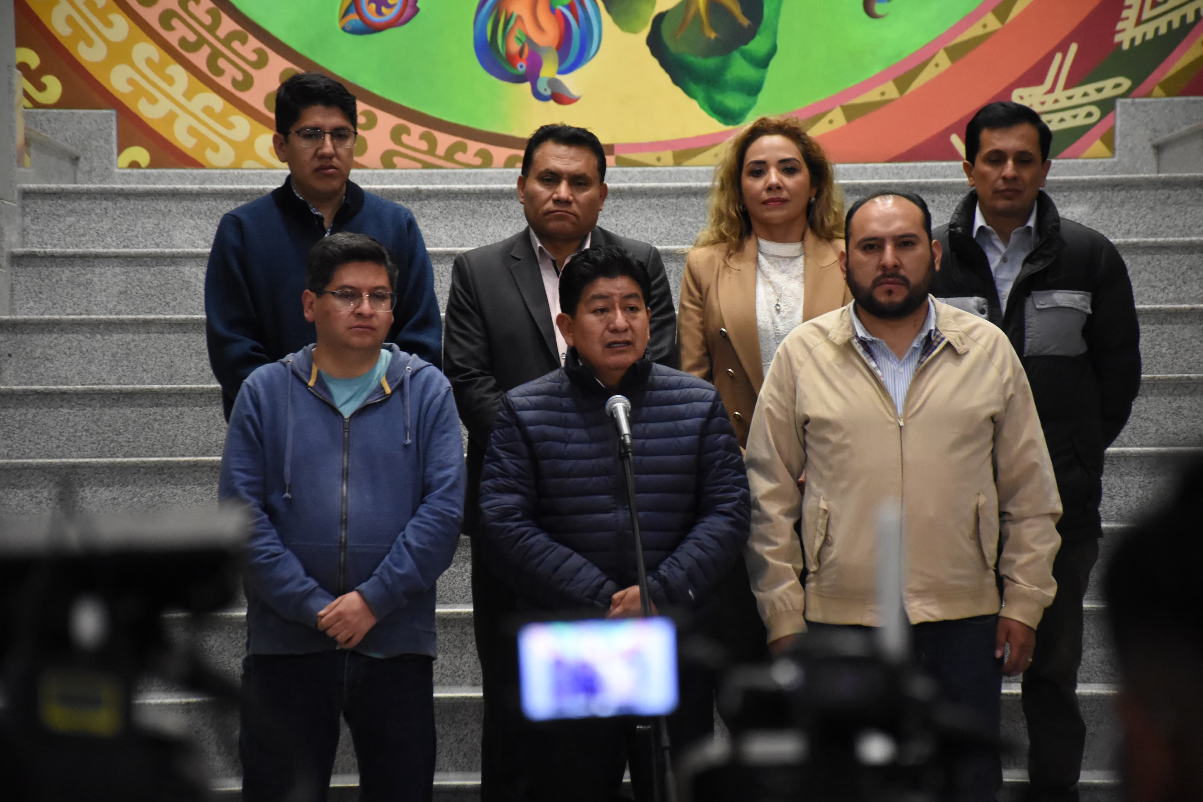Presidente logra acuerdo con la Cámara Boliviana de Transporte, no habrá bloqueo
