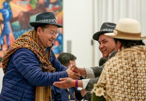 Arce extremará esfuerzos para atender demandas productivas a pesar del bloqueo a la gestión