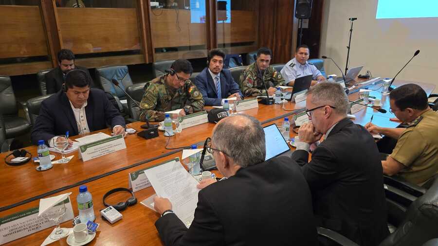 Bolivia y Brasil asumen seis acuerdos para intensificar la lucha contra el narcotráfico