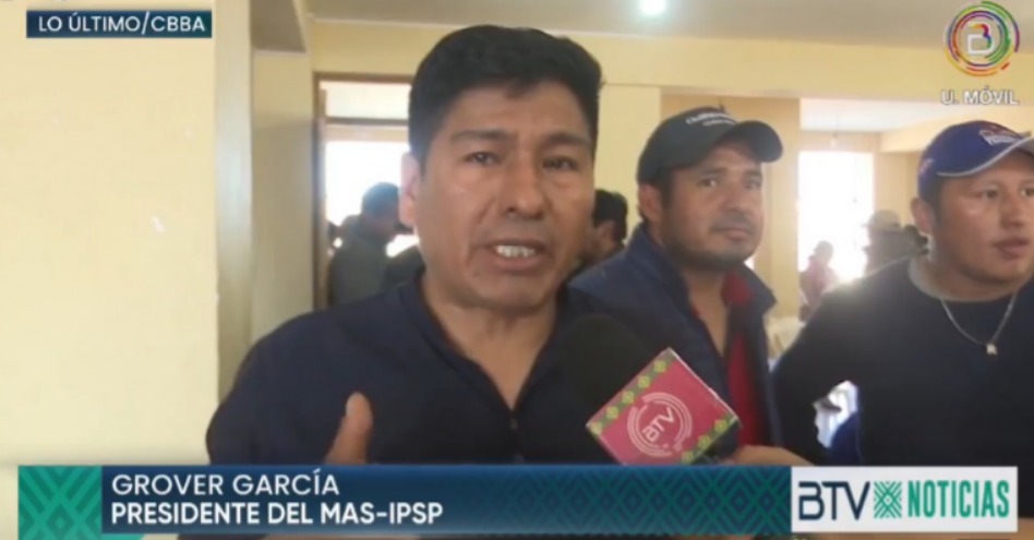 García cuestiona “doble discurso” de Morales y exhorta a transportistas a “agotar el diálogo” para evitar bloqueos