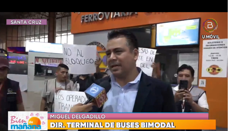Empresas de transporte de Santa Cruz rechazan convocatorias a bloqueos, piden garantías al libre tránsito 