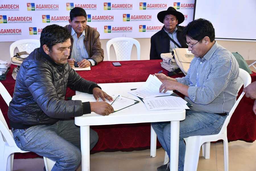 Fonabosque cofinancia estudios forestales para el aprovechamiento forestal en los municipios de Tomina y Azurduy