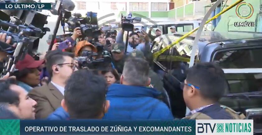 Trasladan a excomandantes Zúñiga, Arnez e Iraola a Chonchocoro para que cumplan detención por golpe fallido