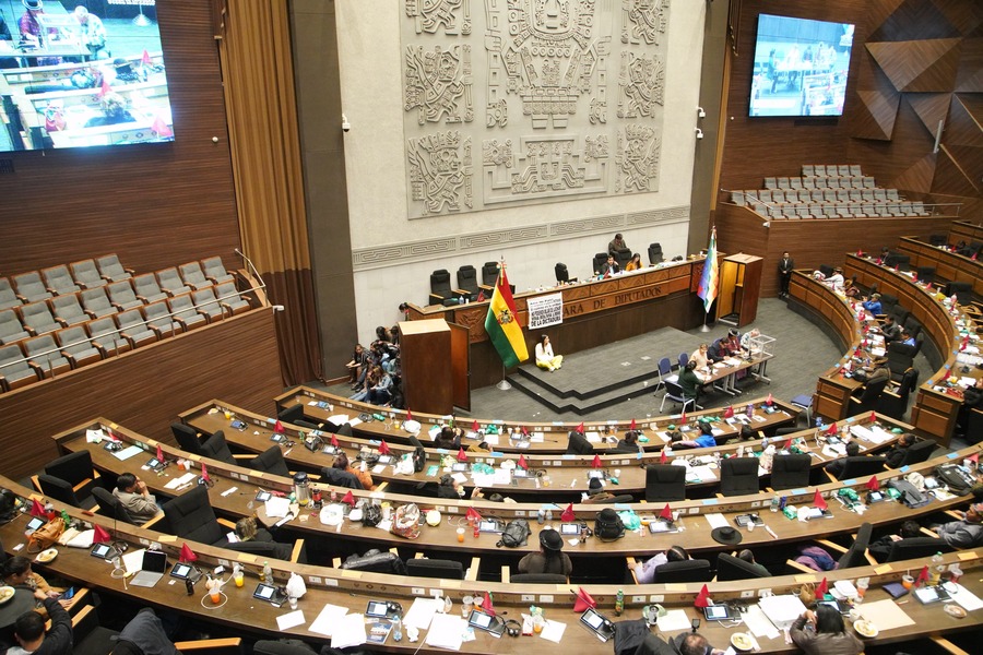 Diputados aprueba el crédito de $us 57,2 millones para vía de 8 carriles en El Alto, dirigentes esperan aprobación en el Senado