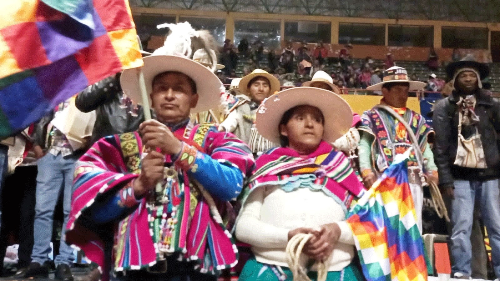 Presidente felicita a los nuevos Jiliri Apu Mallku y Jiliri Irpiri Mallku del Conamaq