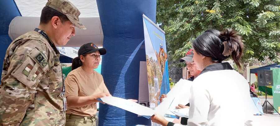 Gobierno y Fuerzas Armadas alistan la feria de lucha contra el contrabando en Santa Cruz 