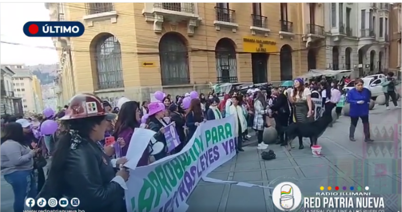 Mujeres exigen al Legislativo aprobar leyes para protegerlas y combatir delitos sexuales contra menores