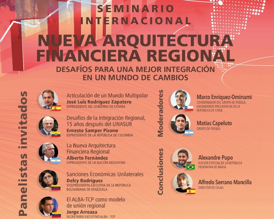 Líderes de América Latina y España participan en un seminario que analizará los retos económicos y comerciales de la región