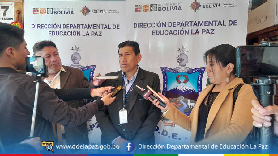 En La Paz tres unidades educativas pasan clases virtuales ante los daños provocados por el desborde del río Huayllani