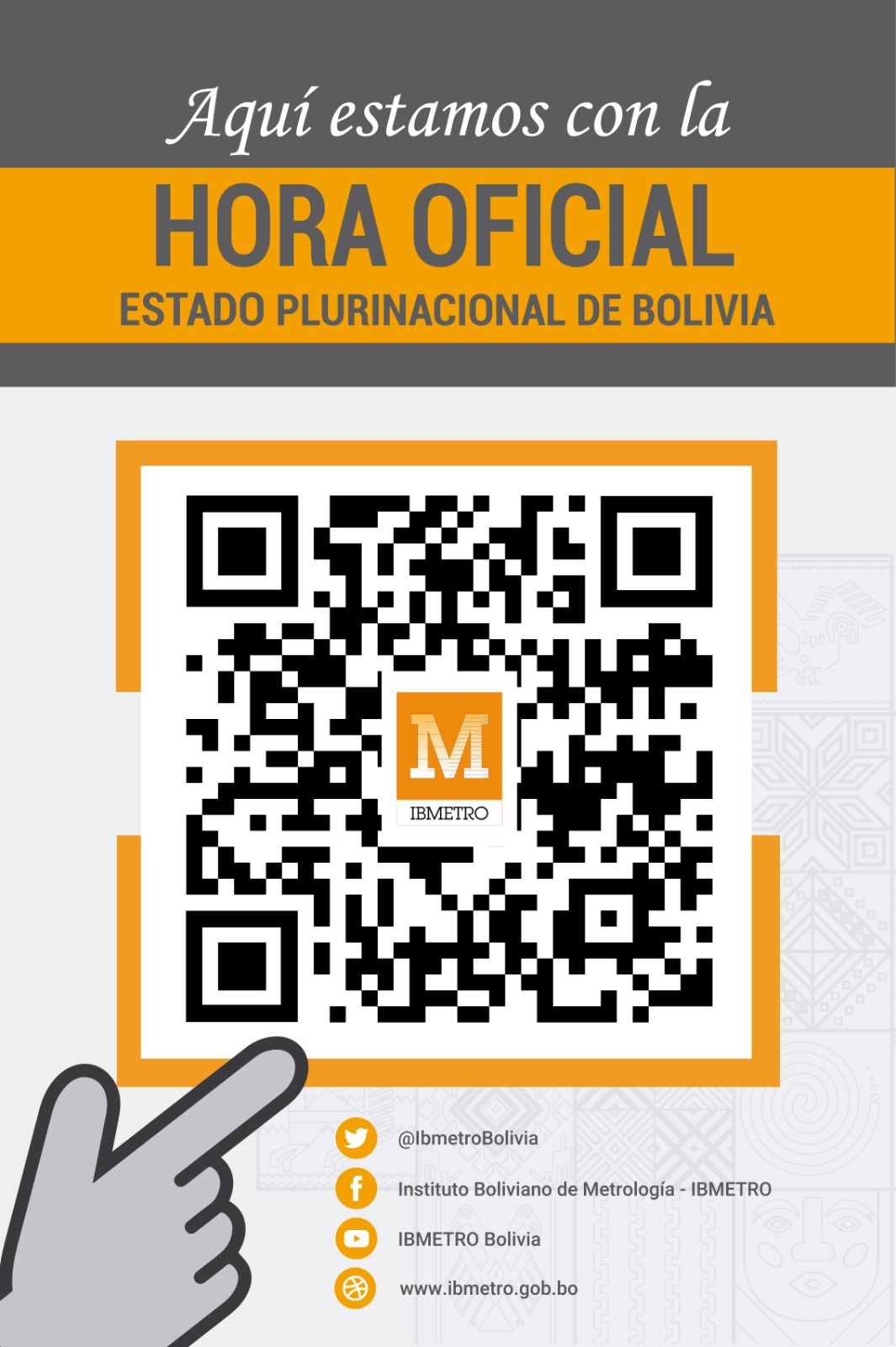 Ibmetro fija la hora oficial en Bolivia con el uso de dos relojes atómicos