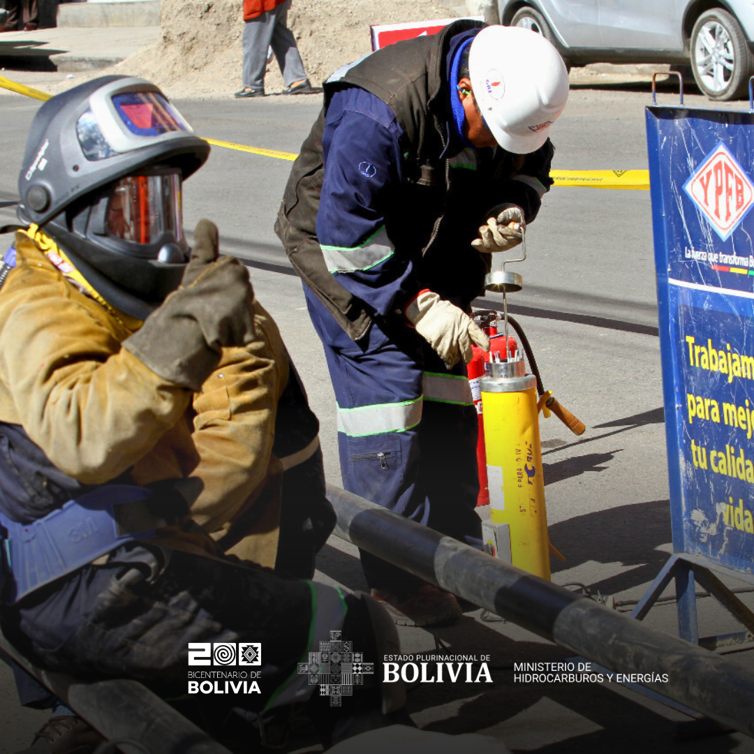 YPFB cuenta con programa activo de prevención para proteger las redes de gas domiciliario ante desastres