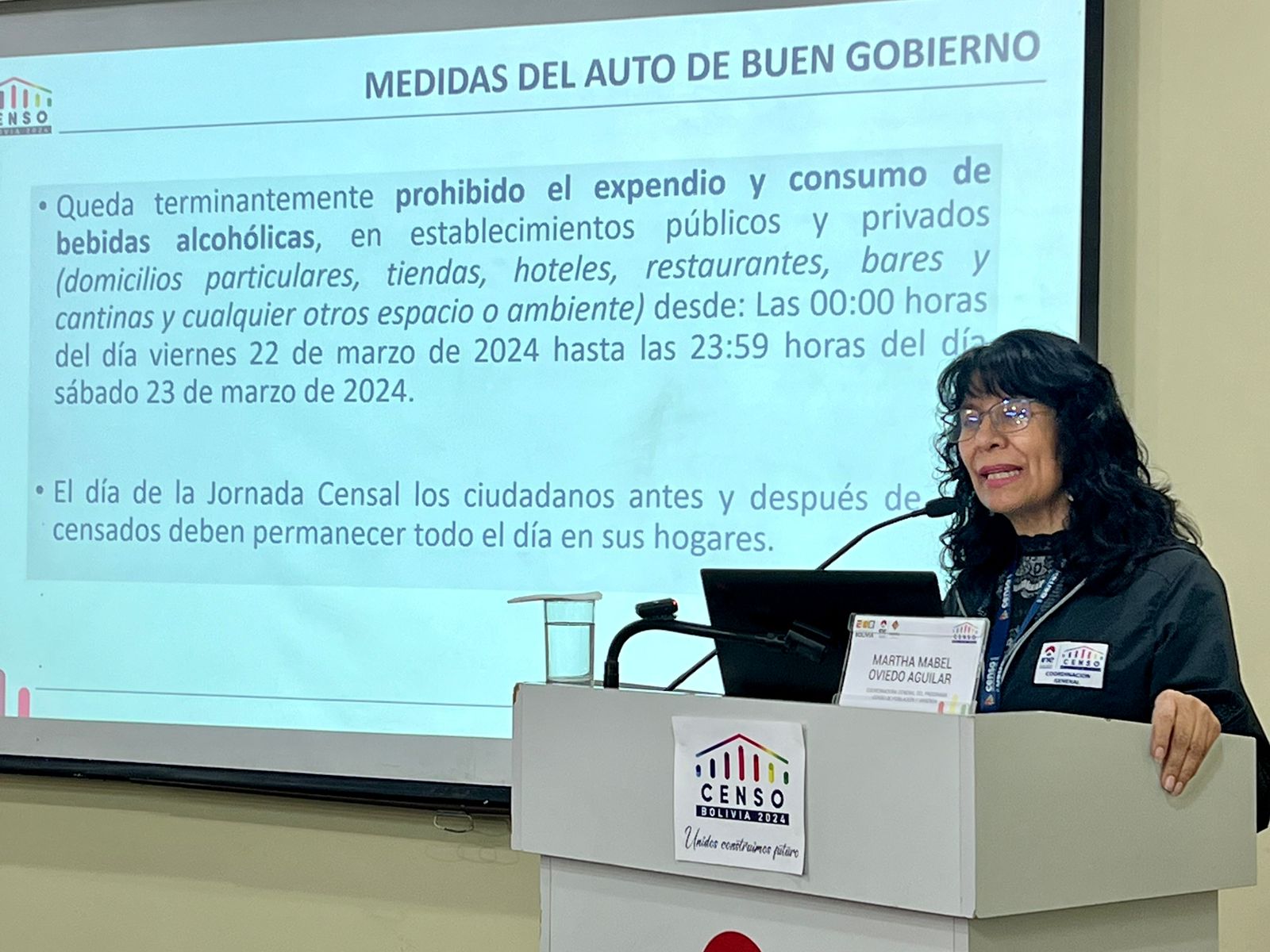 Censo: Activan auto de buen gobierno con restricciones y prohibiciones en los nueve departamentos de Bolivia