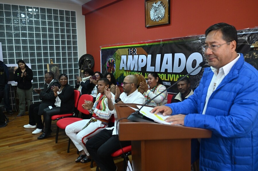 Arce advierte que el neocolonialismo “mira sin rubor” al litio boliviano para aprovecharse sin dejar nada a cambio