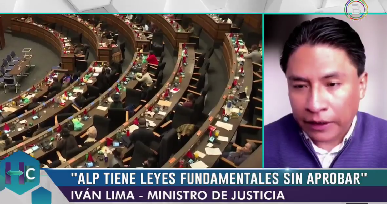 Ministro Lima asegura que en el Legislativo están trabadas leyes para reformar la justicia y que observa la CIDH