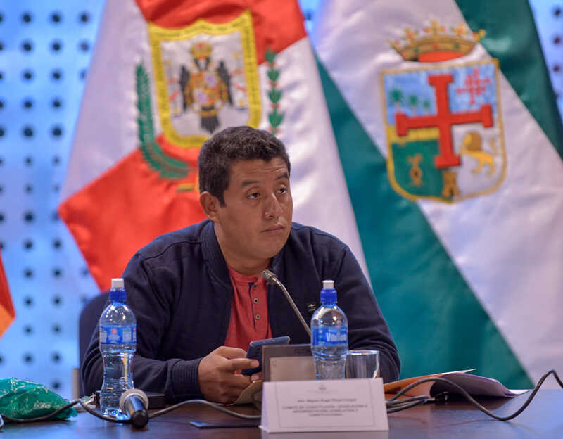 Legisladores piden que el senador Rejas sea alejado de la preselección de candidatos judiciales tras filtración de audio