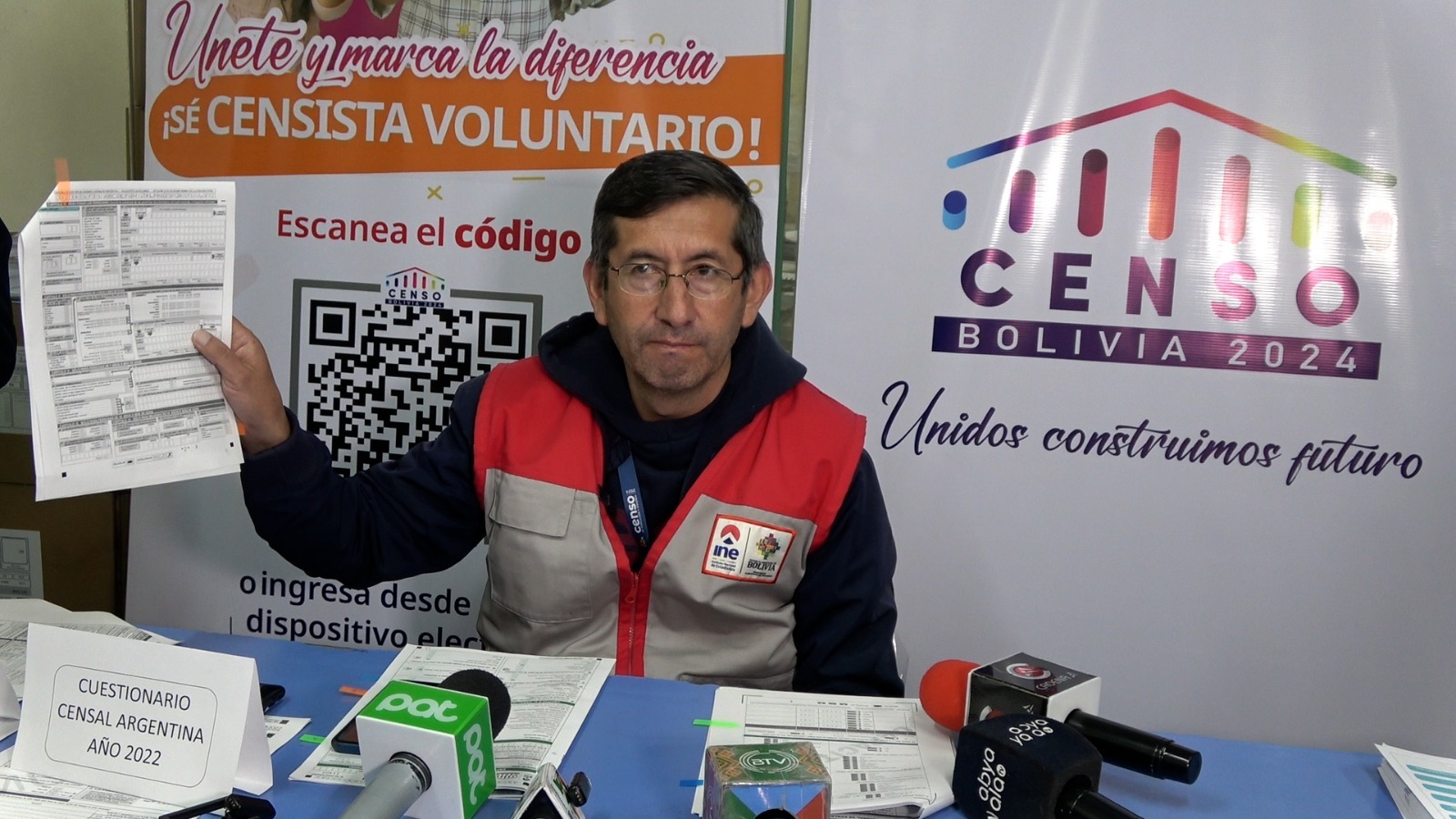 INE recupera material censal retenido por conflicto de límites en la provincia Loayza