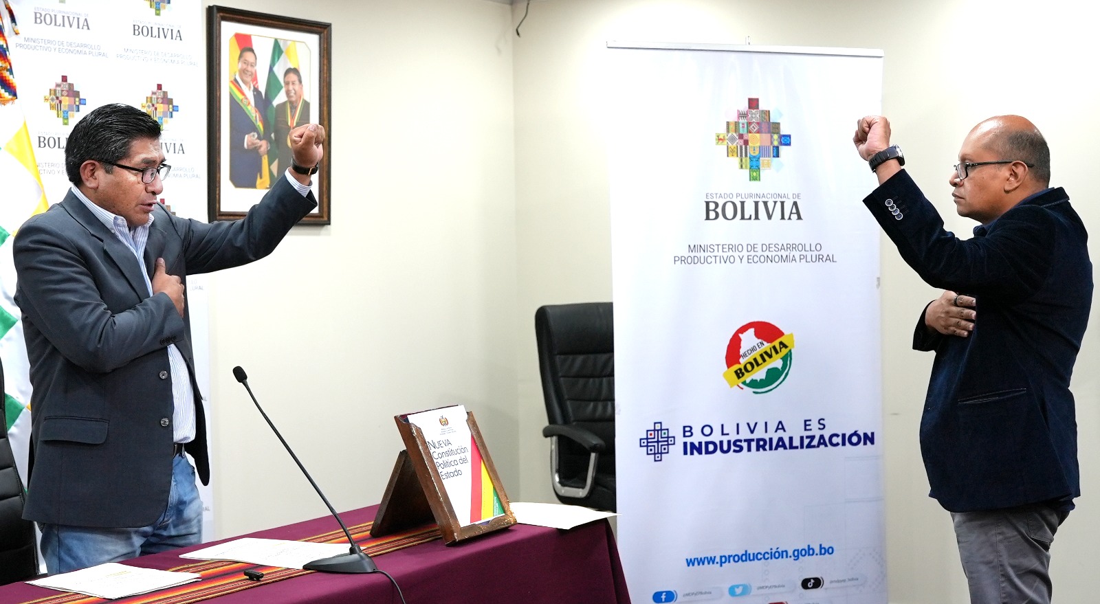 Pablo Soria asume como nuevo gerente del SEDEM con la misión de avanzar en la industrialización 