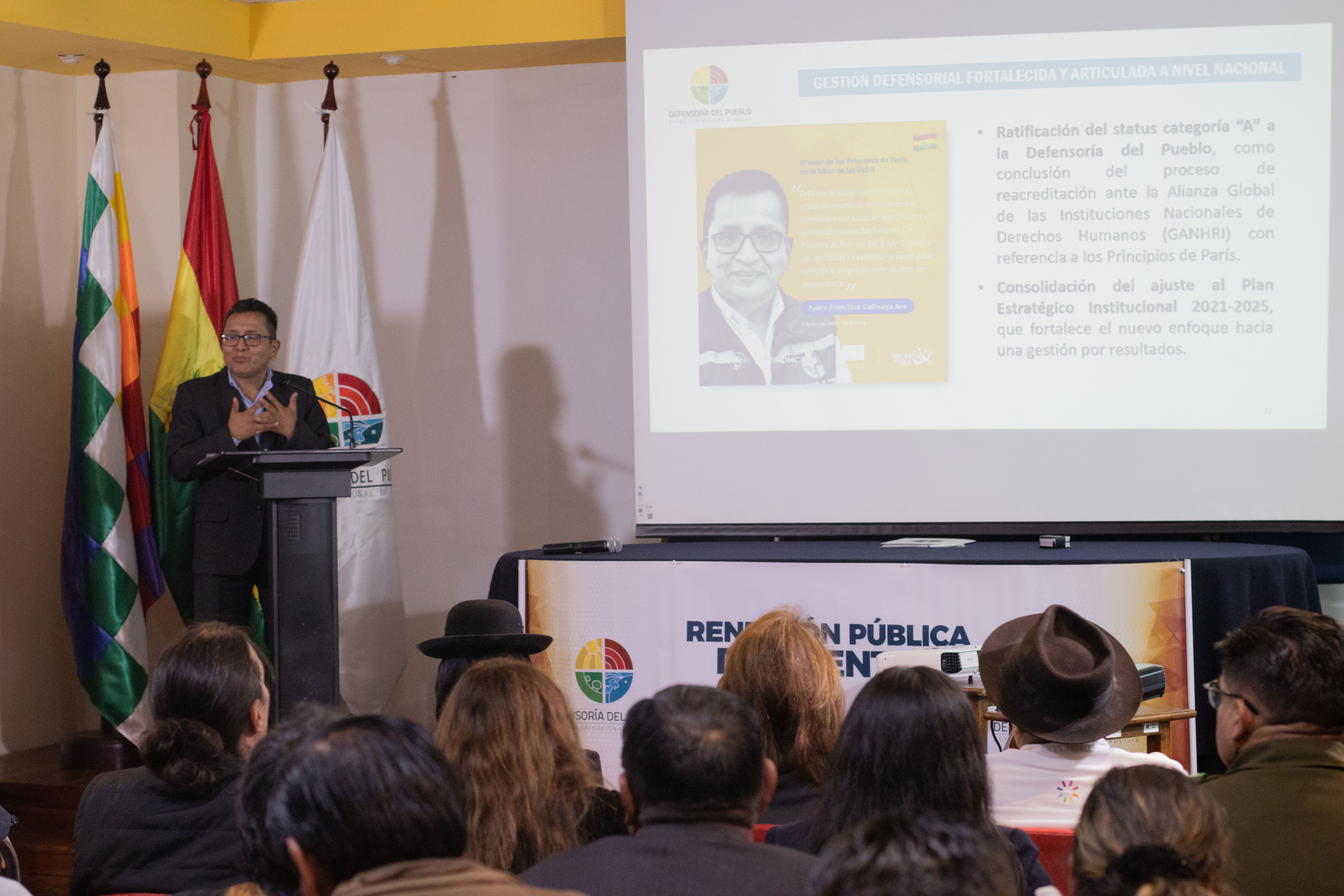 Defensoría del Pueblo proyecta resultados 2024 en torno a diez ejes de acción