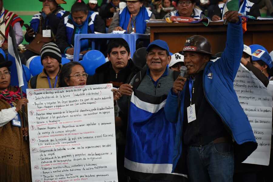 Comisión de la Agenda Patriótica del Bicentenario plantea distribución de los recursos económicos en función de la pobreza 