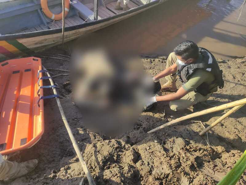 En el río de Rurrenabaque encuentran un cuerpo sin vida al que estaba atada una piedra