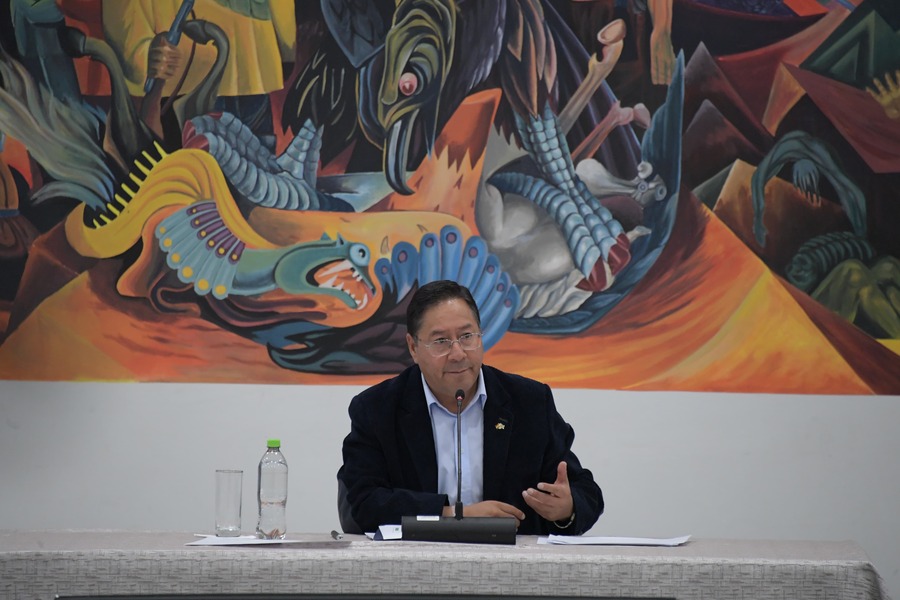 Presidente asegura que en Bolivia “no ha terminado la era del gas” y que se apuesta a la exploración