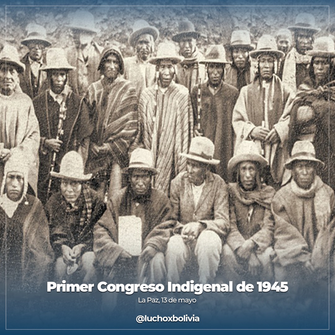 Arce reafirma compromiso de consolidar el Estado Plurinacional al recordar los 79 años del Primer Congreso Indigenal