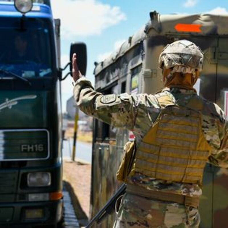 Comisan armas con capacidad de penetrar blindados en la frontera con Chile 